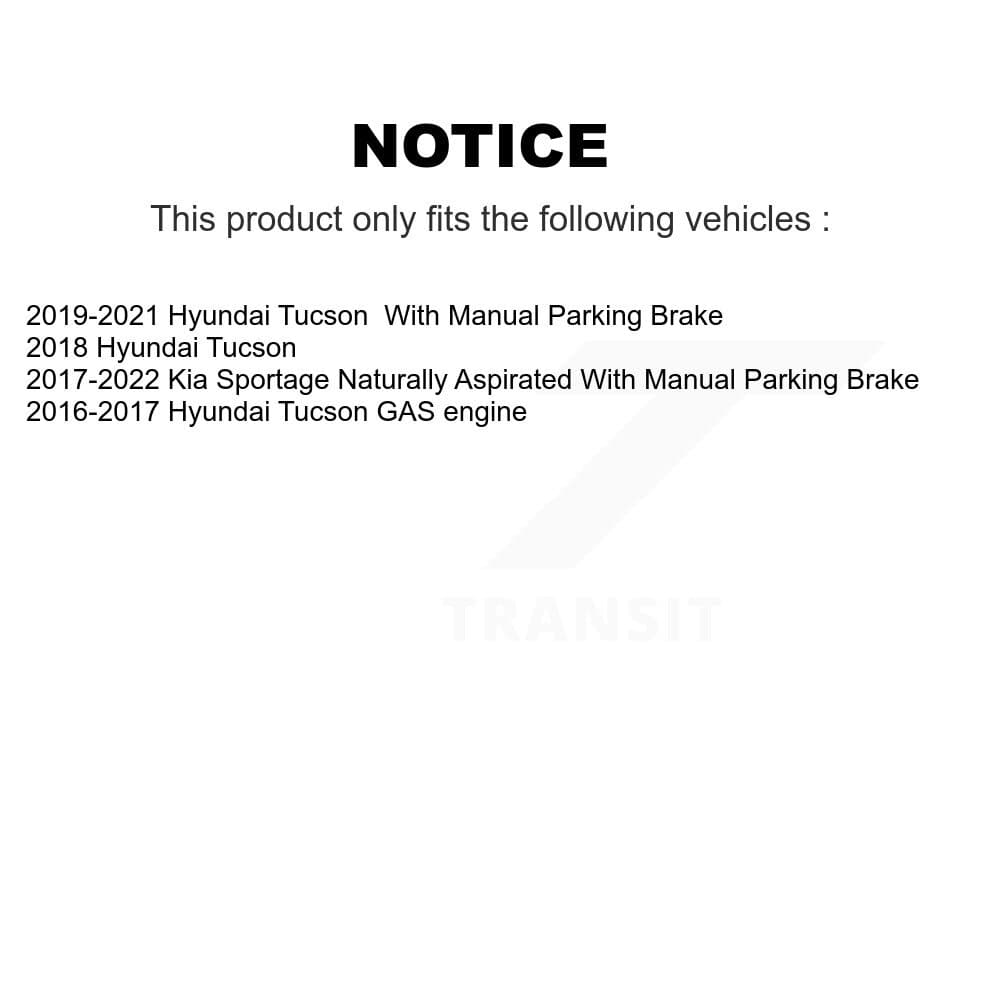 Transit Auto - KDT-100899 - Front and Rear Disc Brake Kits image 24