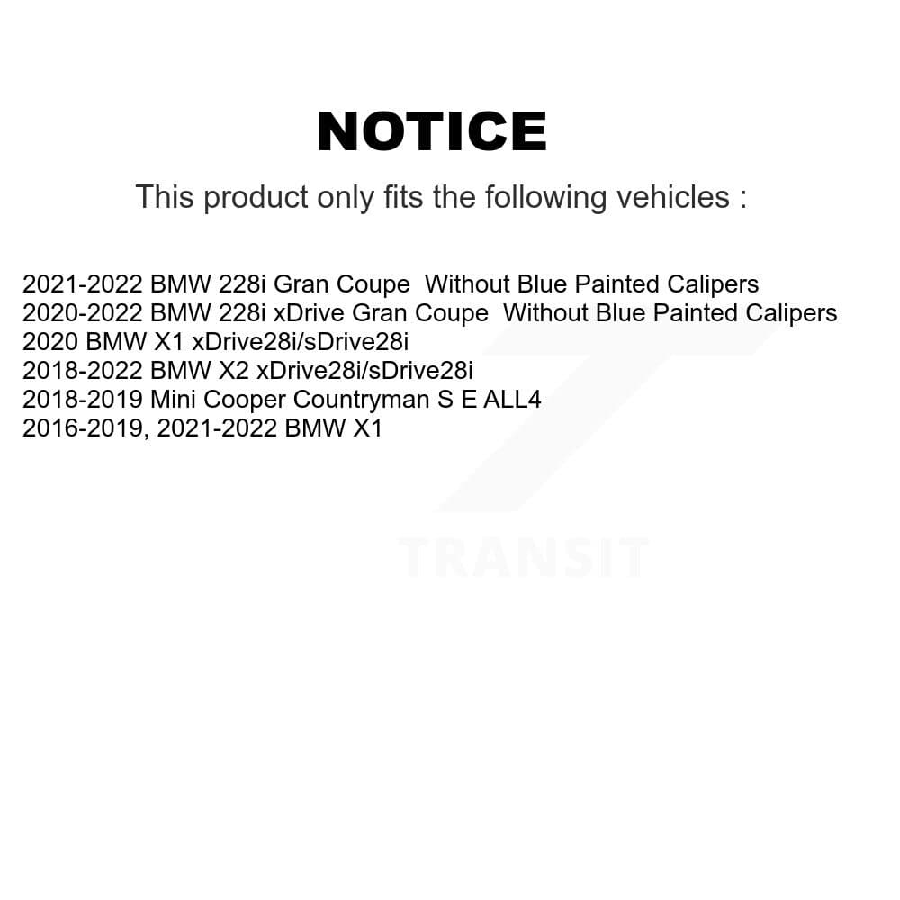 Transit Auto - KDT-100902 - Front and Rear Disc Brake Kits image 24