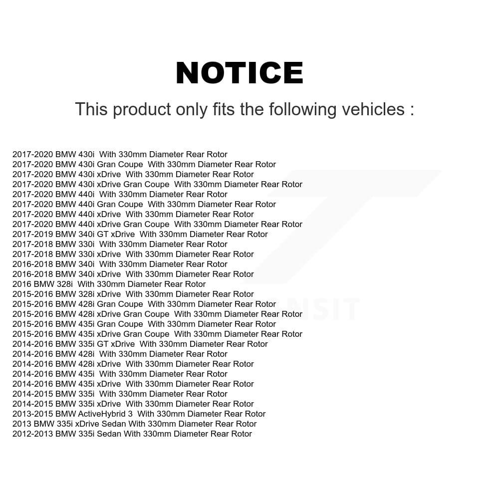 Transit Auto - KDT-100953 - Rear Disc Brake Kits image 24
