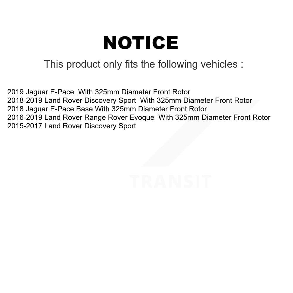 Transit Auto - KDT-100989 - Front Disc Brake Kits image 24