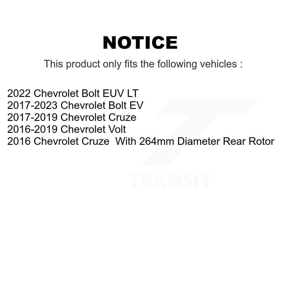 Transit Auto - KDT-100993 - Front and Rear Disc Brake Kits image 24