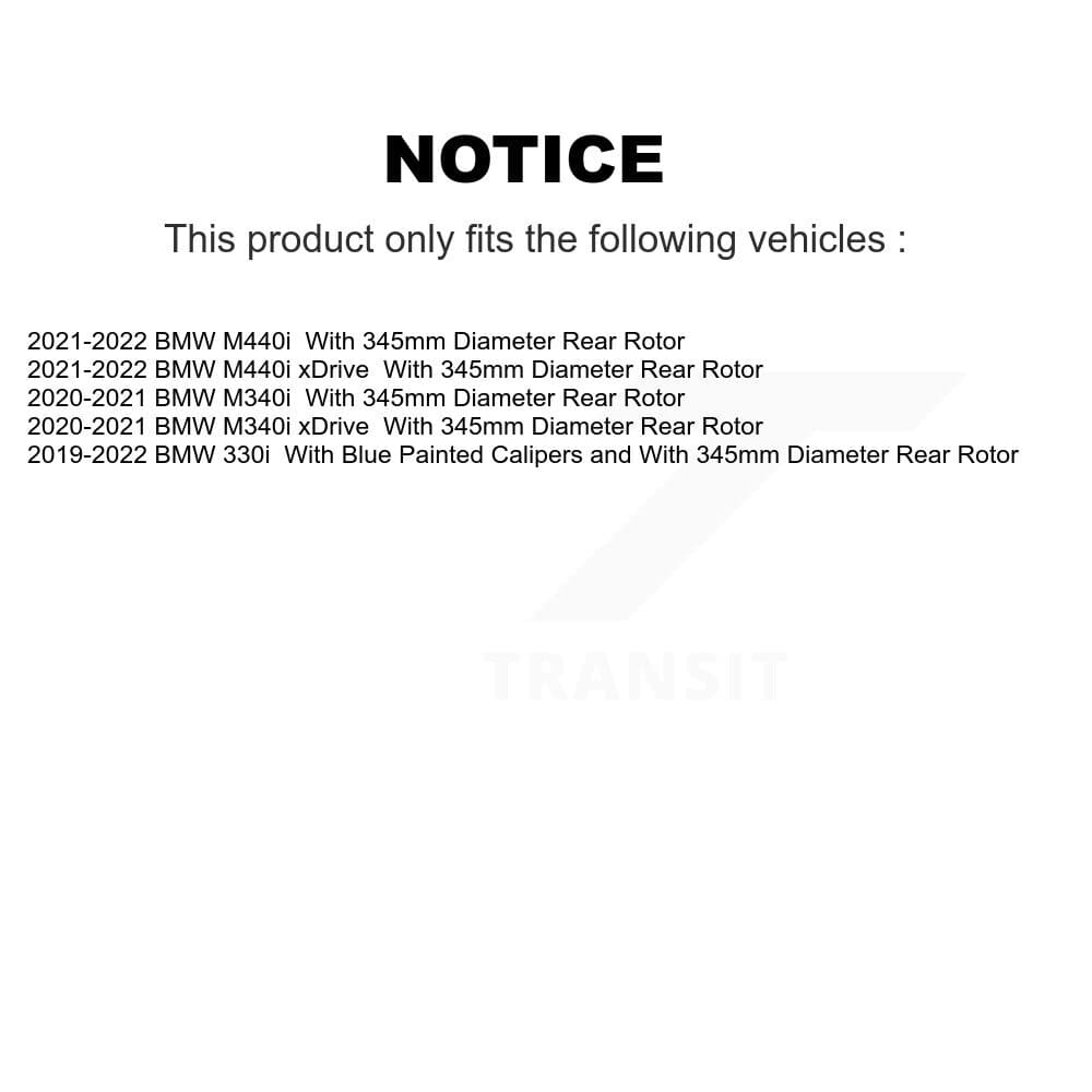 Transit Auto - KDT-101264 - Rear Disc Brake Kits image 24
