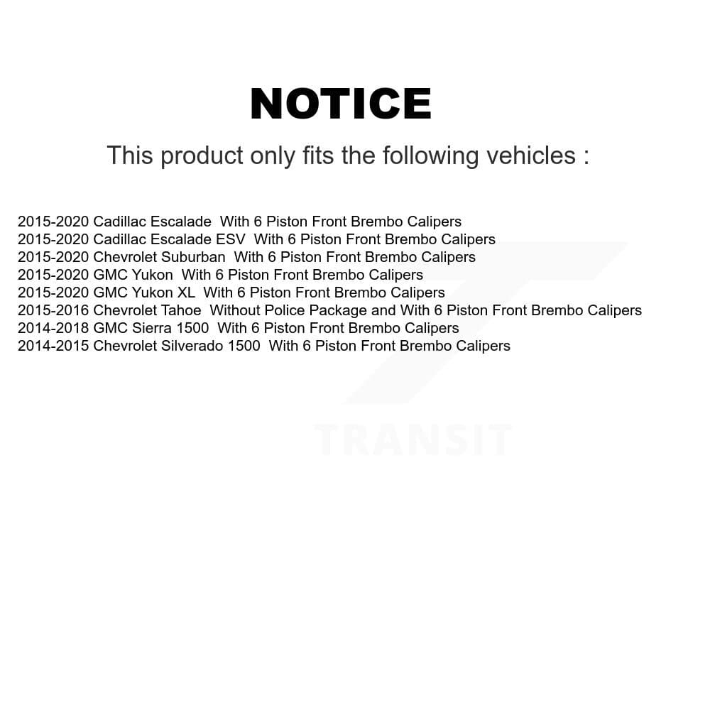 Transit Auto - KDT-101292 - Front Disc Brake Kits image 24
