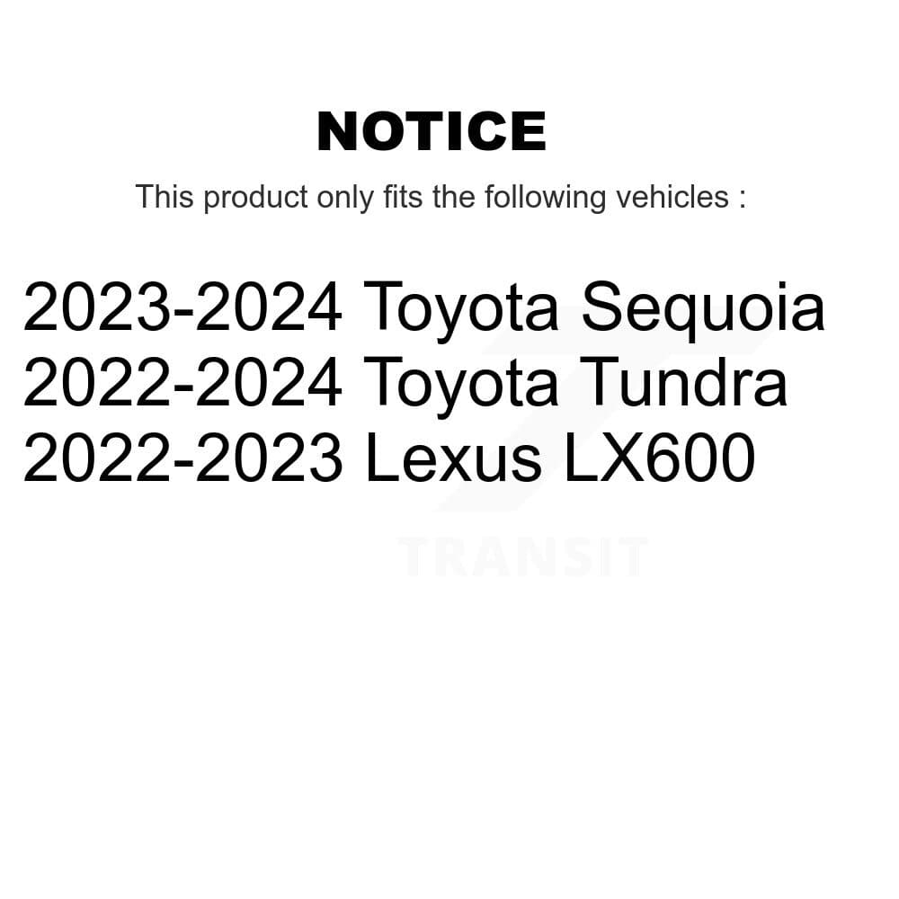 Transit Auto - KDT-101370 - Front and Rear Disc Brake Kits image 24