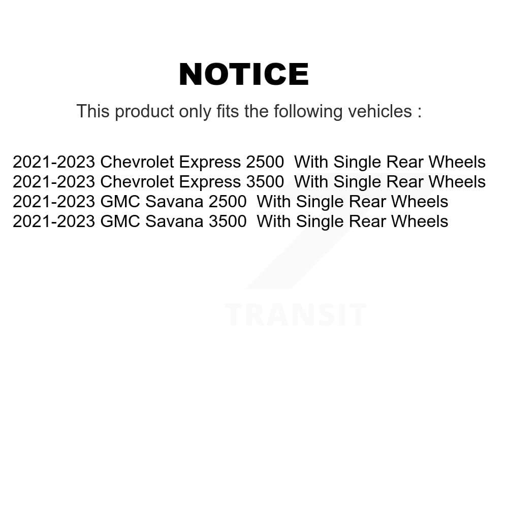 Transit Auto - KDT-101419 - Rear Disc Brake Kits image 24