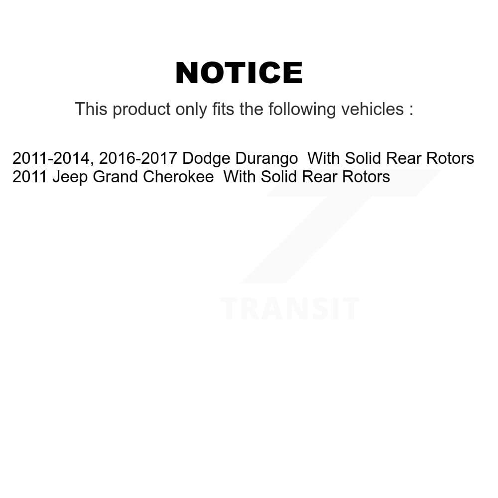 Transit Auto - KDT-101560 - Rear Disc Brake Kits image 24