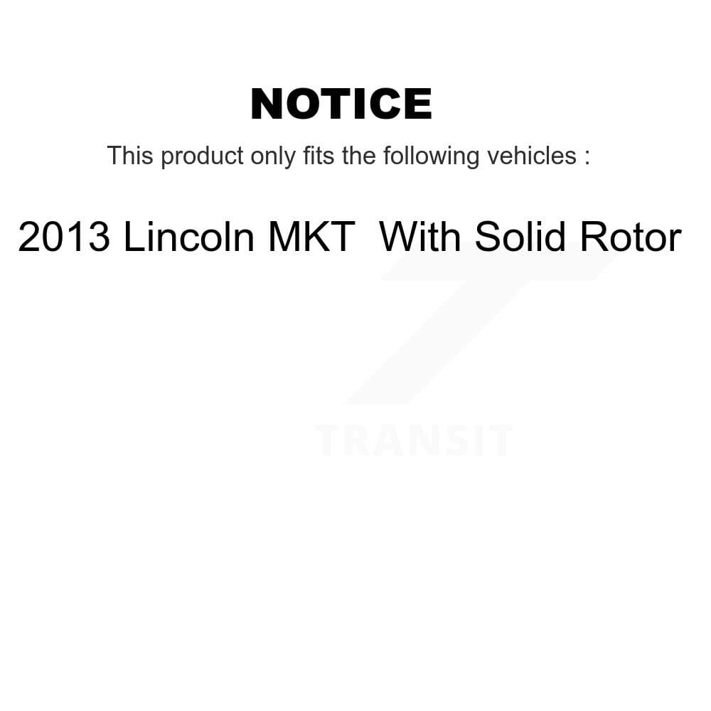 Transit Auto - KDT-101696 - Rear Disc Brake Kits image 24