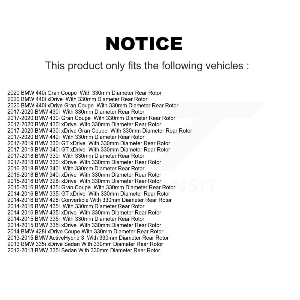 Transit Auto - KDT-101787 - Rear Disc Brake Kits image 24