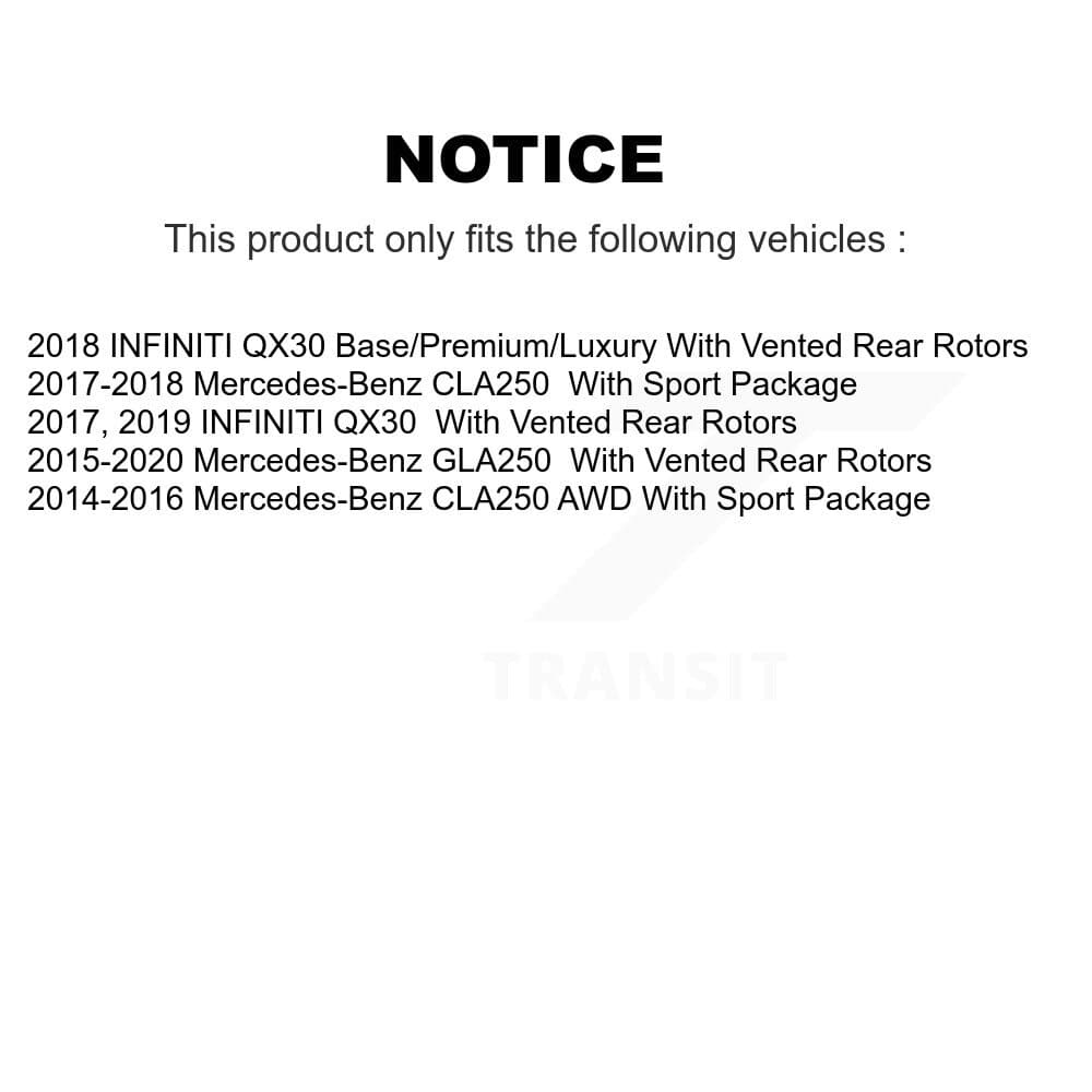 Transit Auto - KDT-101841 - Front and Rear Disc Brake Kits image 24