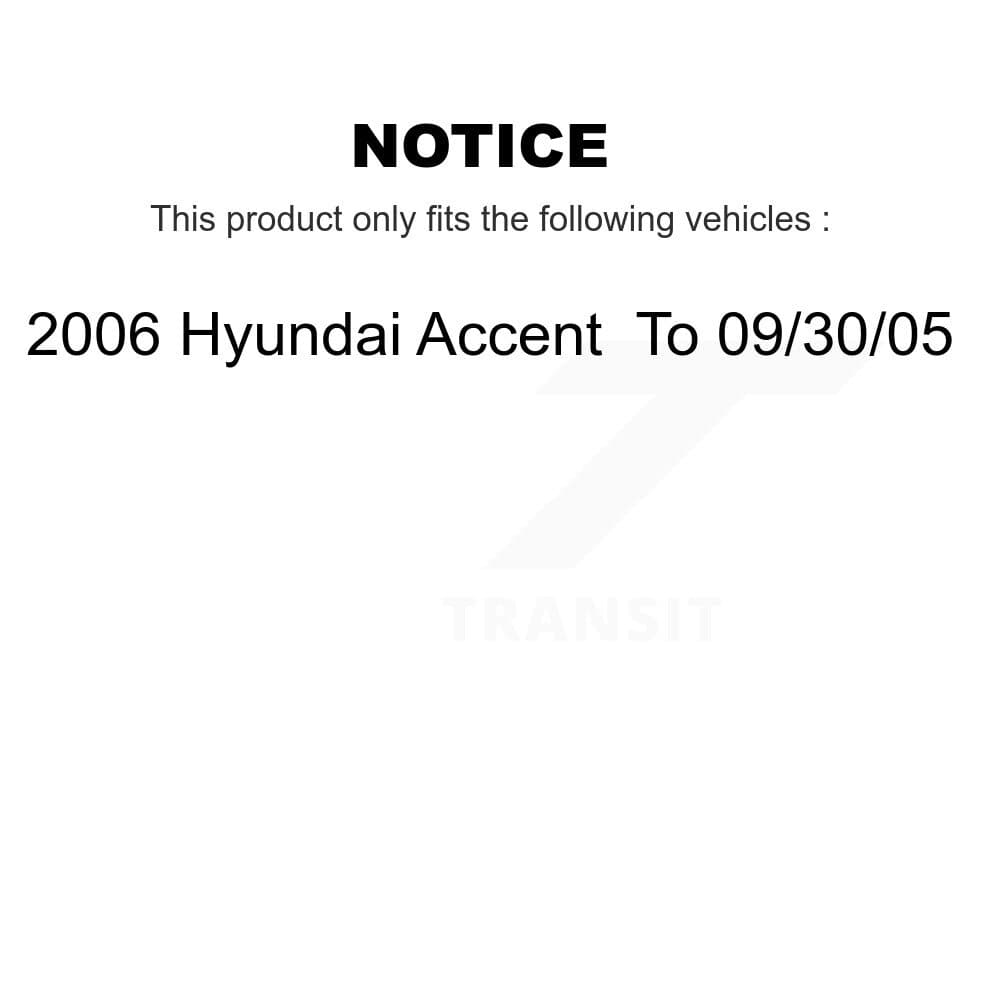 Transit Auto - KFN-100016 - Front and Rear Disc Brake Pad Kits image 14