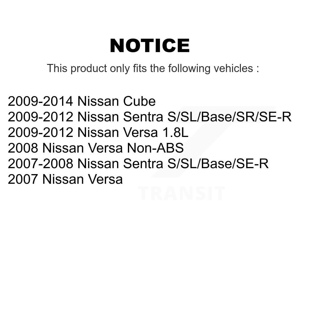 Transit Auto - KFN-100138 - Front and Rear Disc Brake Pad Kits image 14