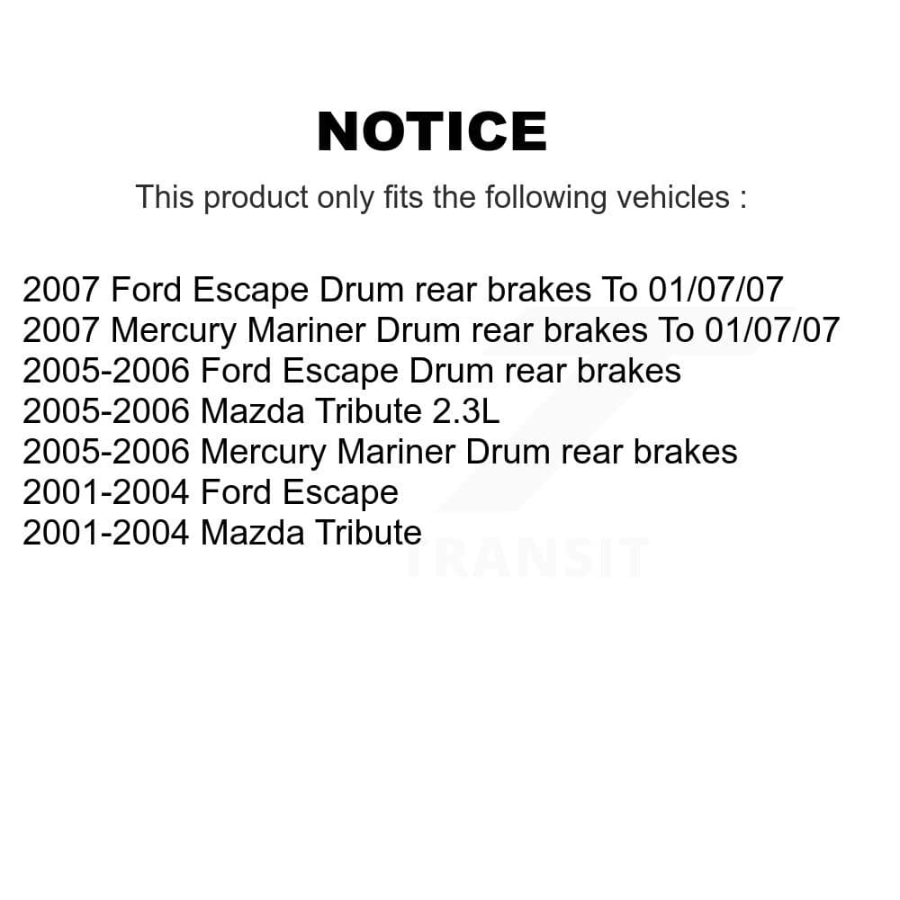 Transit Auto - KFN-100156 - Front and Rear Disc Brake Pad Kits image 14