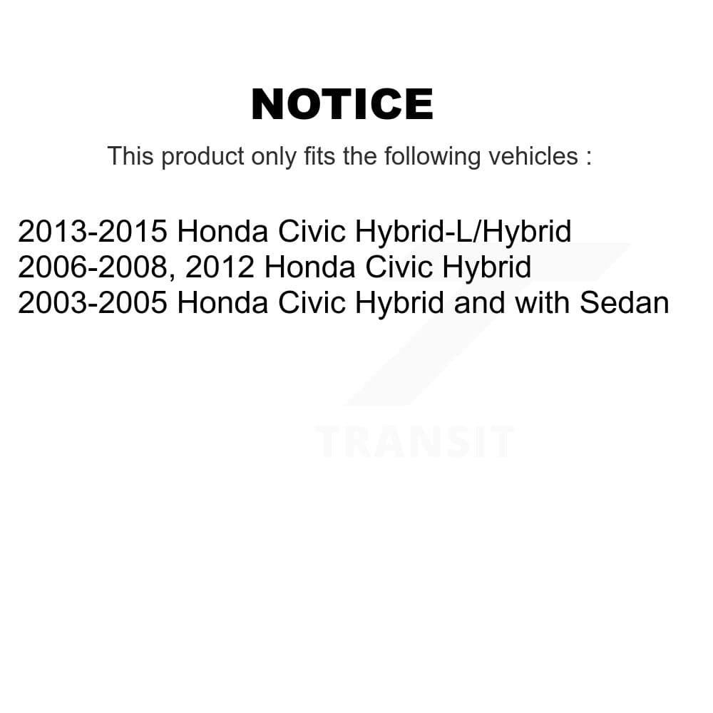 Transit Auto - KFN-100197 - Front and Rear Disc Brake Pad Kits image 14