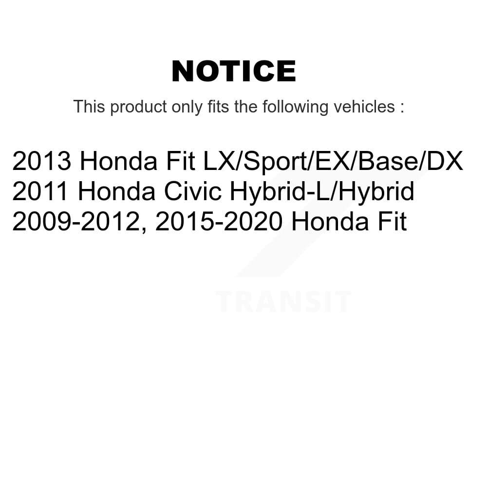 Transit Auto - KFN-100198 - Front and Rear Disc Brake Pad Kits image 14