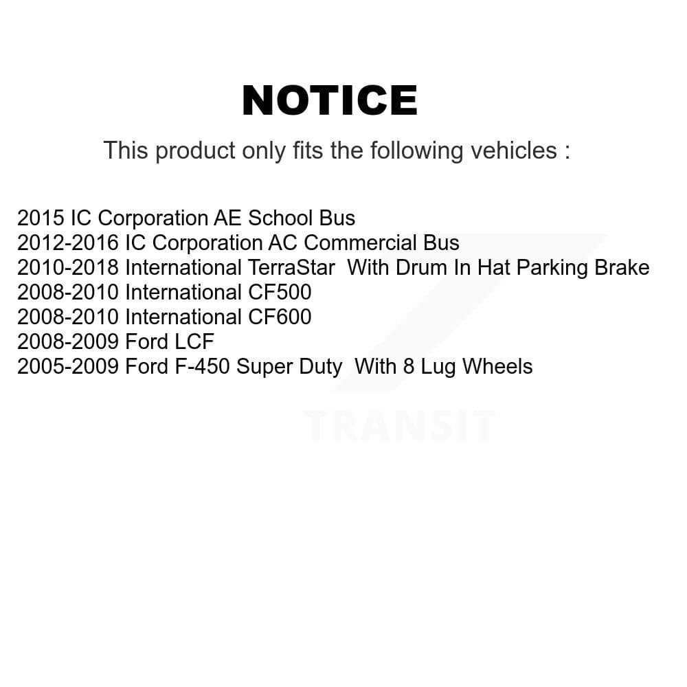 Transit Auto - KFN-100569 - Front and Rear Disc Brake Pad Kits image 14