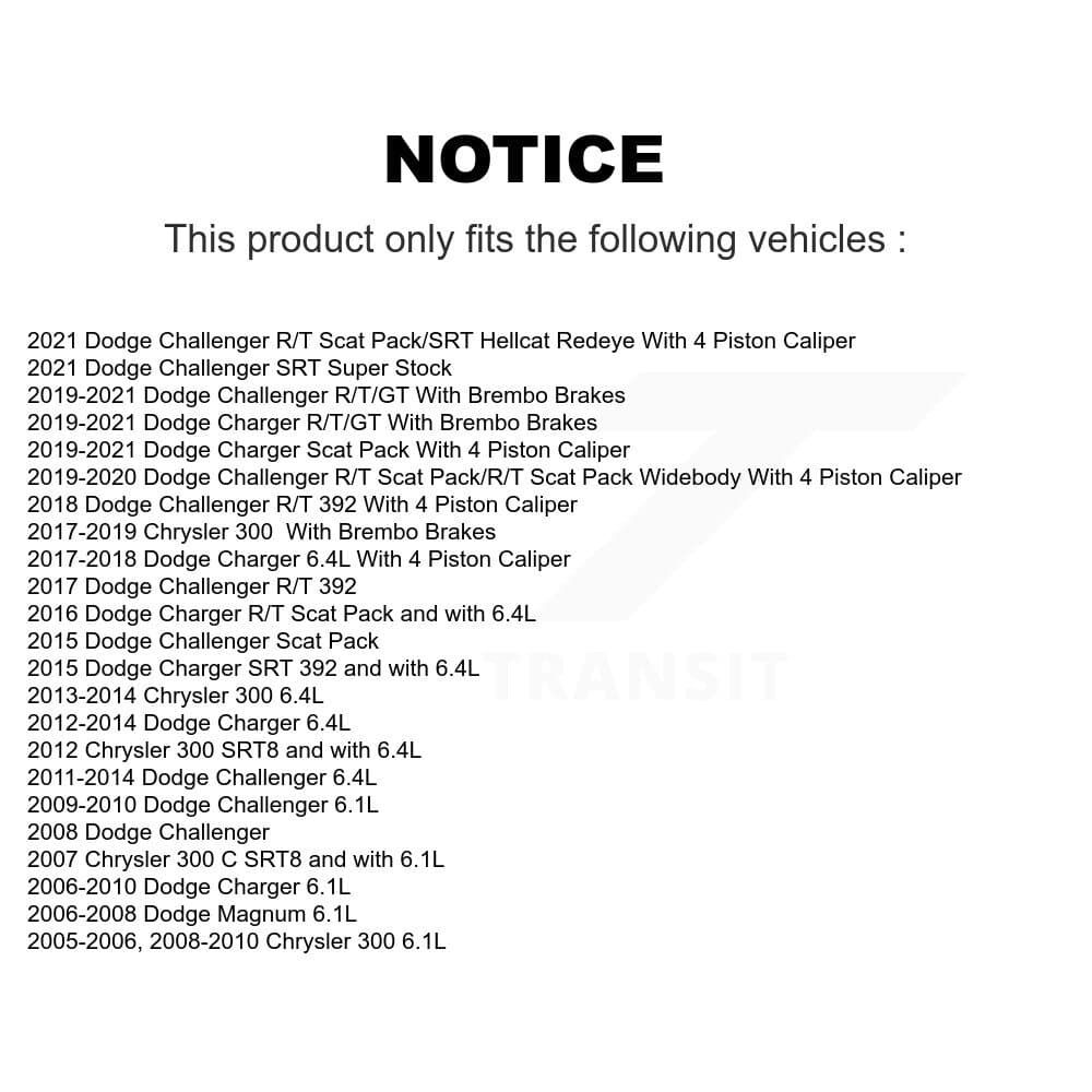 Transit Auto - KFN-100605 - Front and Rear Disc Brake Pad Kits image 14