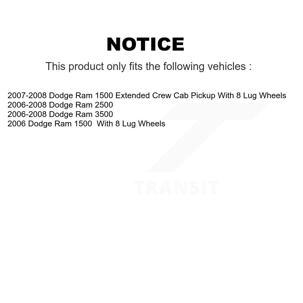 Transit Auto - KFN-100613 - Front and Rear Disc Brake Pad Kits image 14