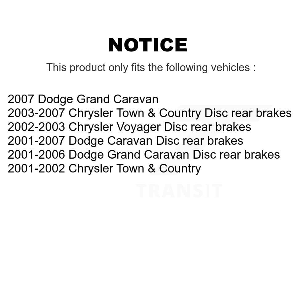 Transit Auto - KFN-100681 - Front and Rear Disc Brake Pad Kits image 14