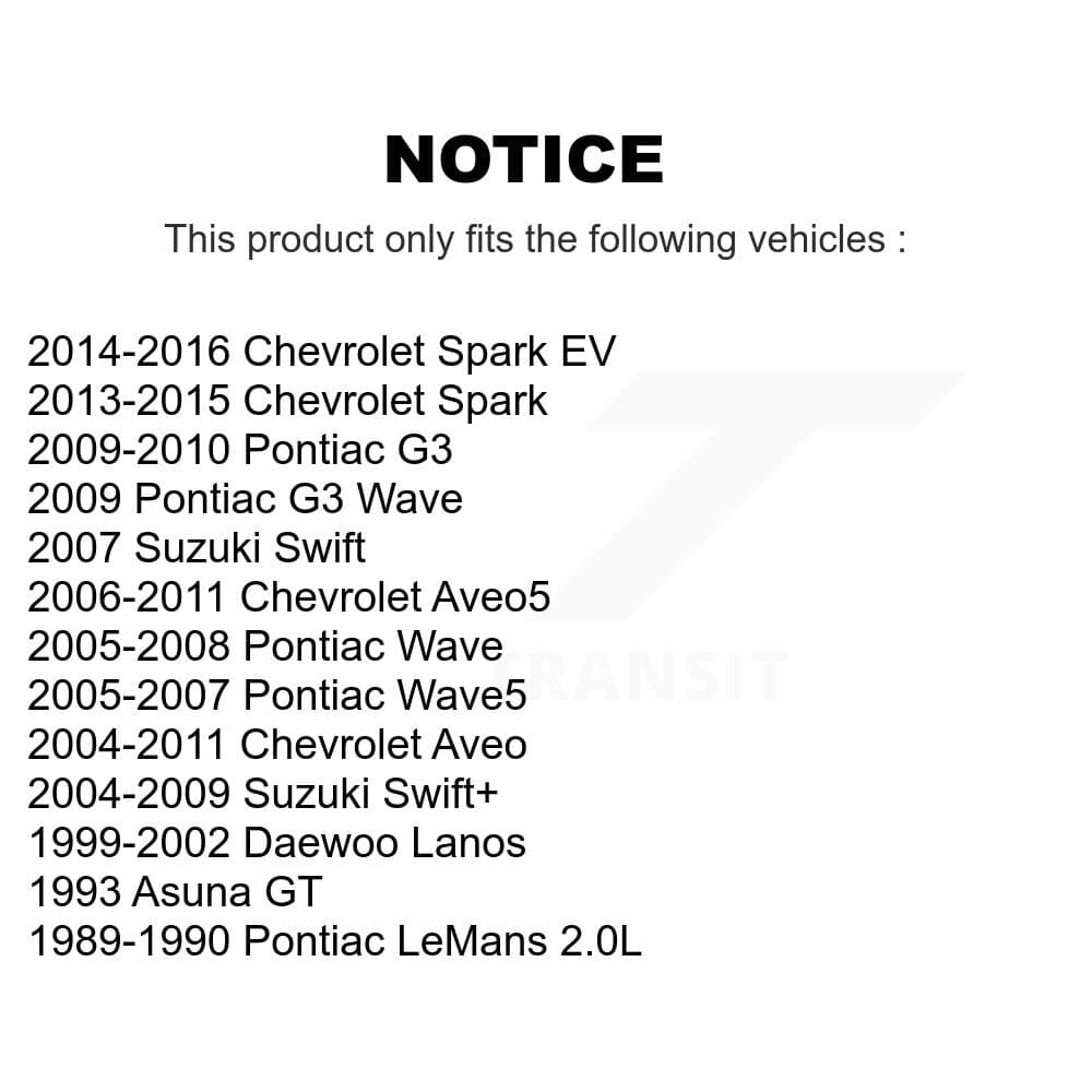 Genius - KG-100030 - Front Disc Brake Rotor Kits image 14