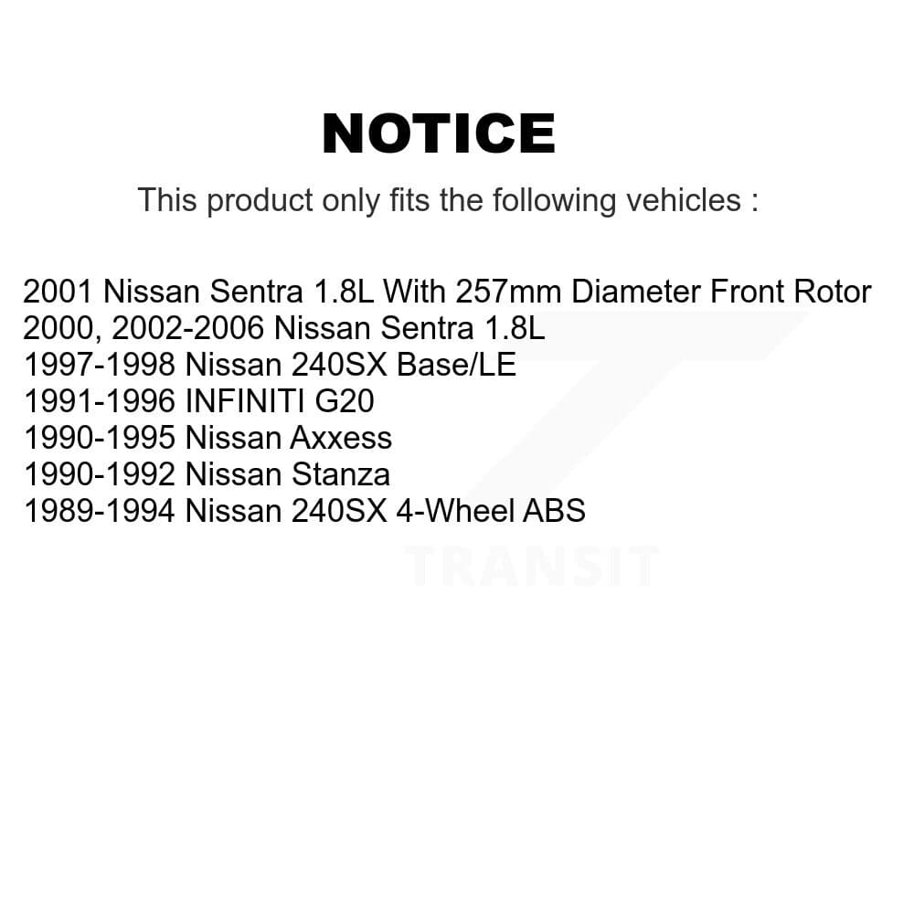 Genius - KG-100149 - Front Disc Brake Rotor Kits image 14