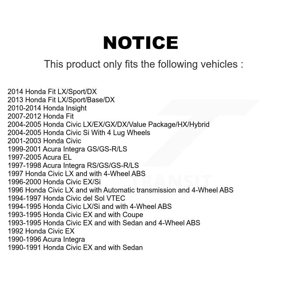 Genius - KG-100150 - Front Disc Brake Rotor Kits image 14