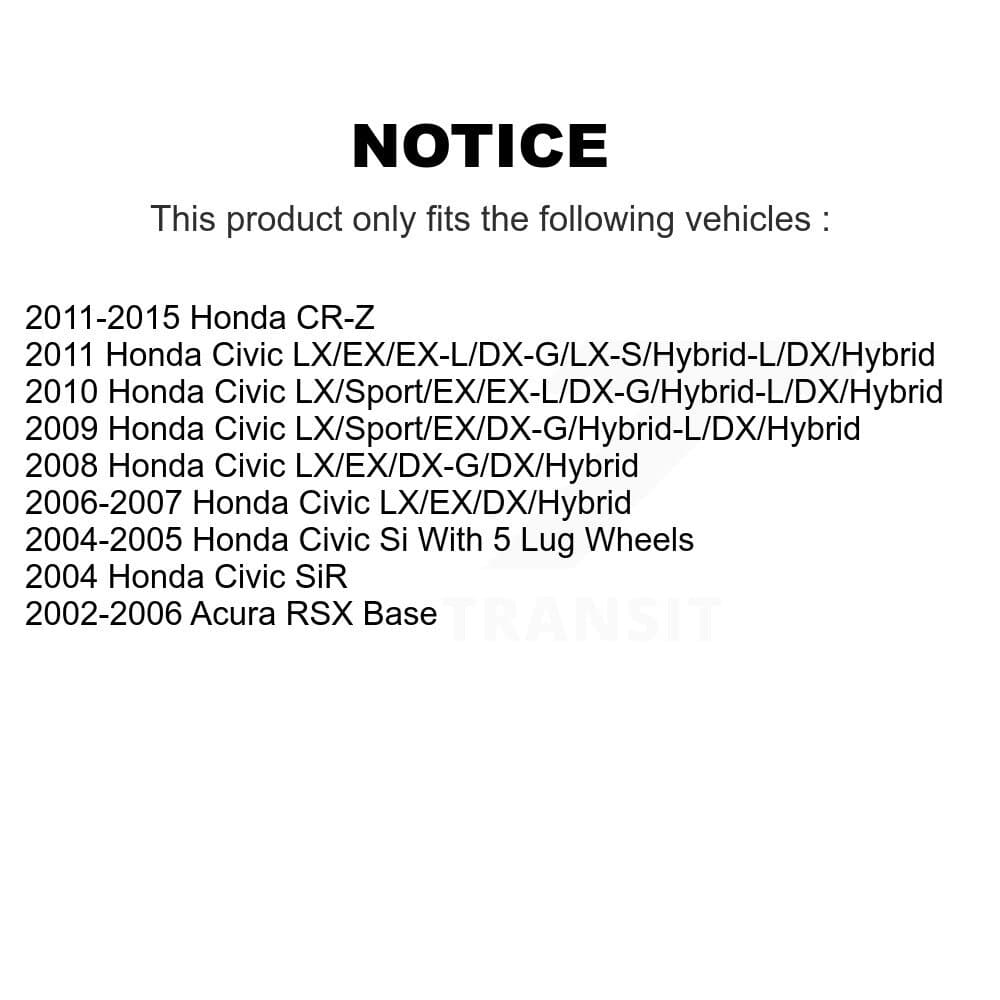 Genius - KG-100186 - Front Disc Brake Rotor Kits image 14
