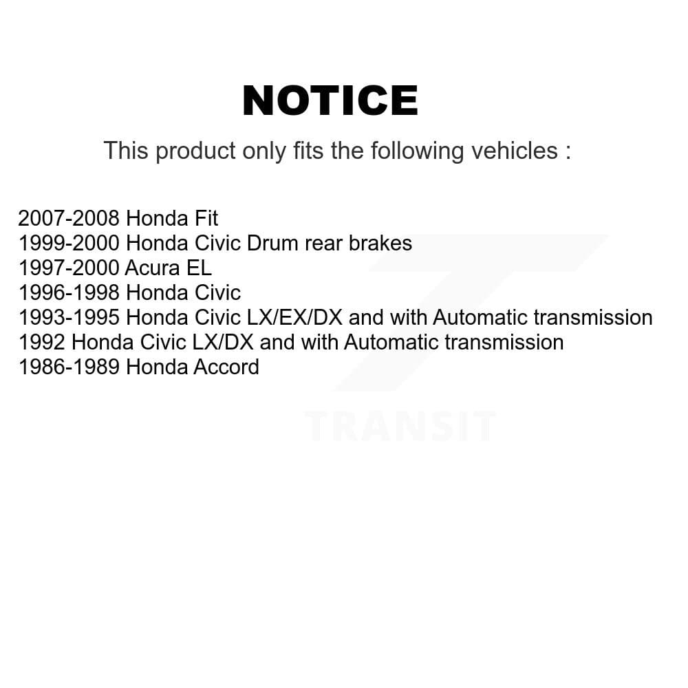 Genius - KG-101398 - Rear Brake Drum Kits image 14