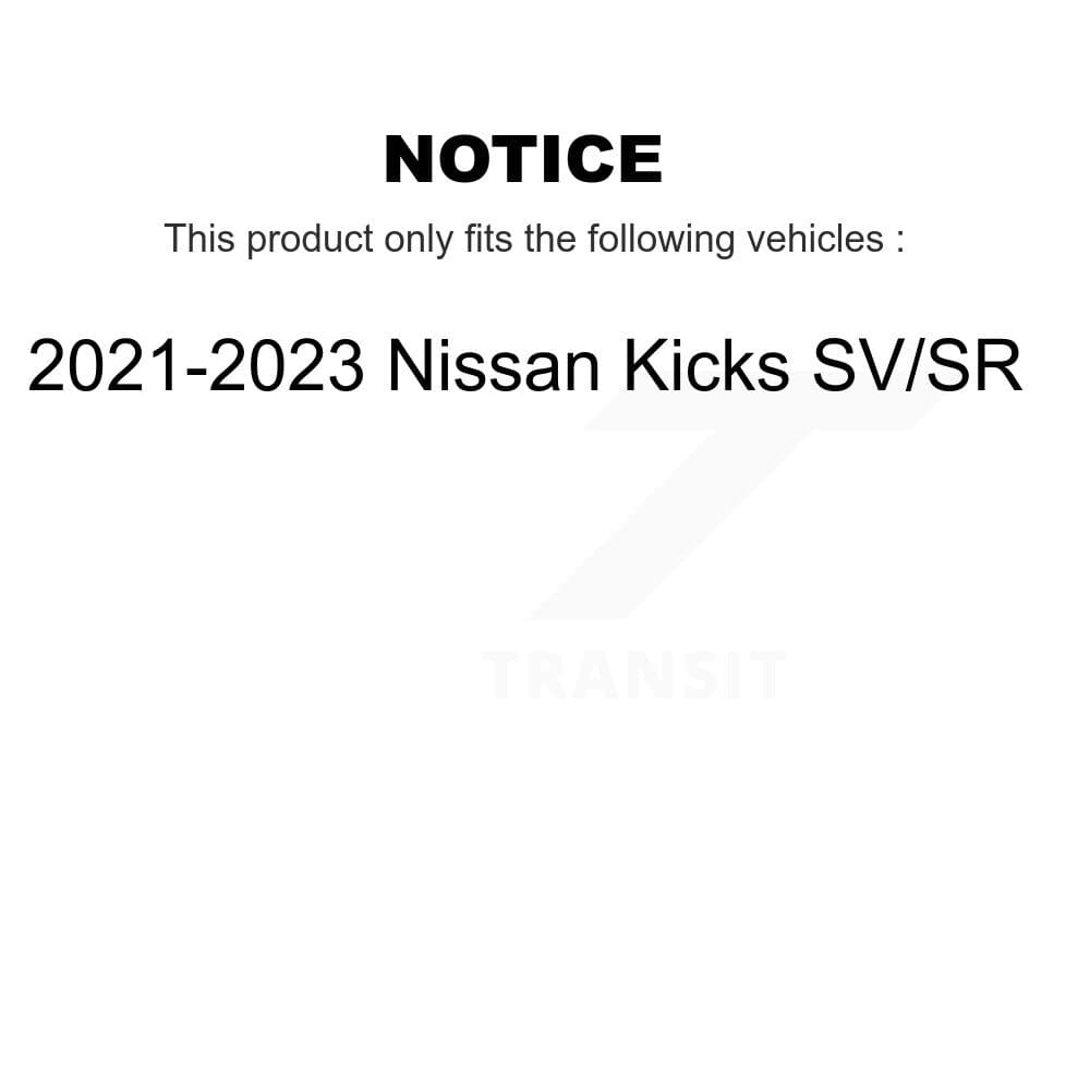 Genius - KG-101869 - Front and Rear Disc Brake Rotor and Hub Assembly Kits image 24