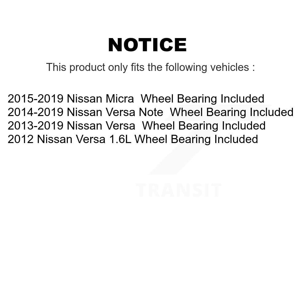 Genius - KG-102103 - Rear Drum Brake and Hub Assembly Kits image 9