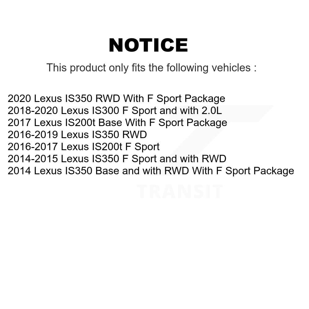 Transit Auto - KGA-100008 - Front and Rear Disc Brake Kits image 19