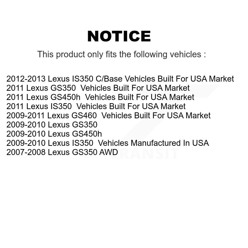 Transit Auto - KGA-100009 - Front and Rear Disc Brake Kits image 19