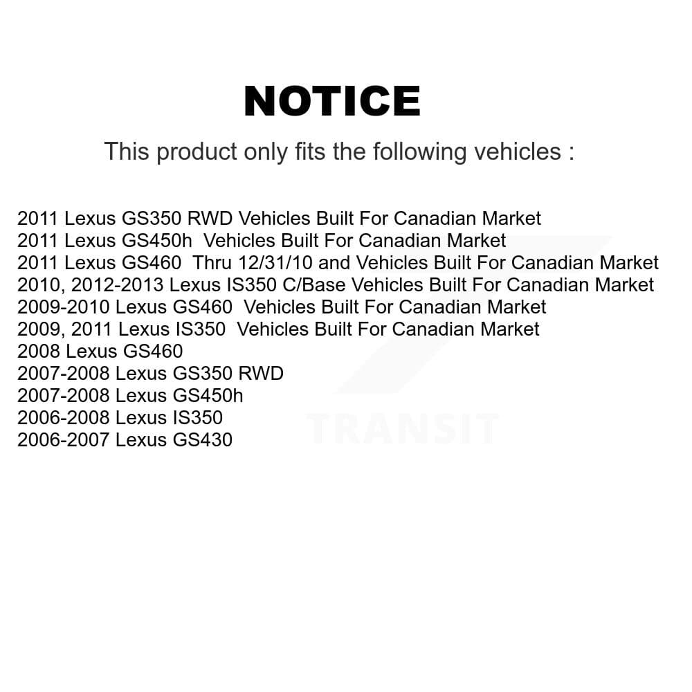 Transit Auto - KGA-100010 - Front and Rear Disc Brake Kits image 19