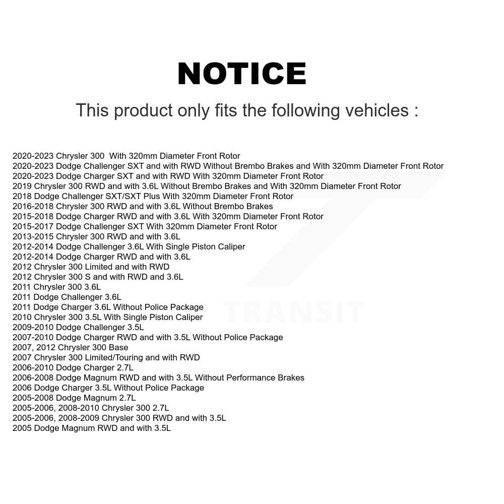 Transit Auto - KGA-100081 - Front Disc Brake Kits image 19