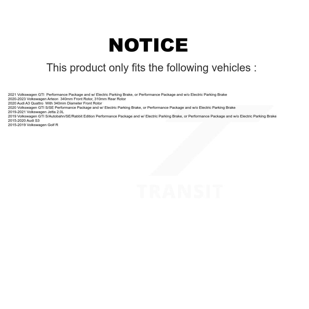 Transit Auto - KGA-100149 - Front Disc Brake Kits image 19