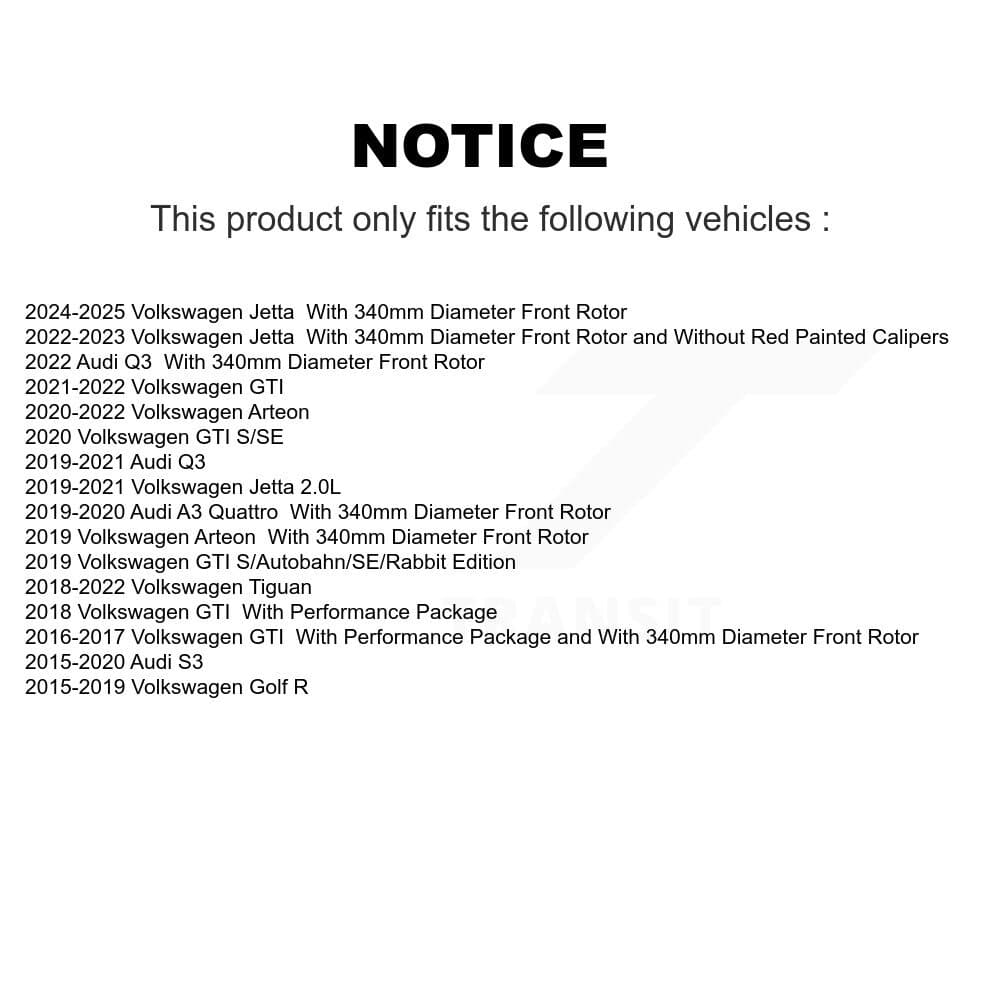 Transit Auto - KGA-100151 - Front Disc Brake Kits image 19
