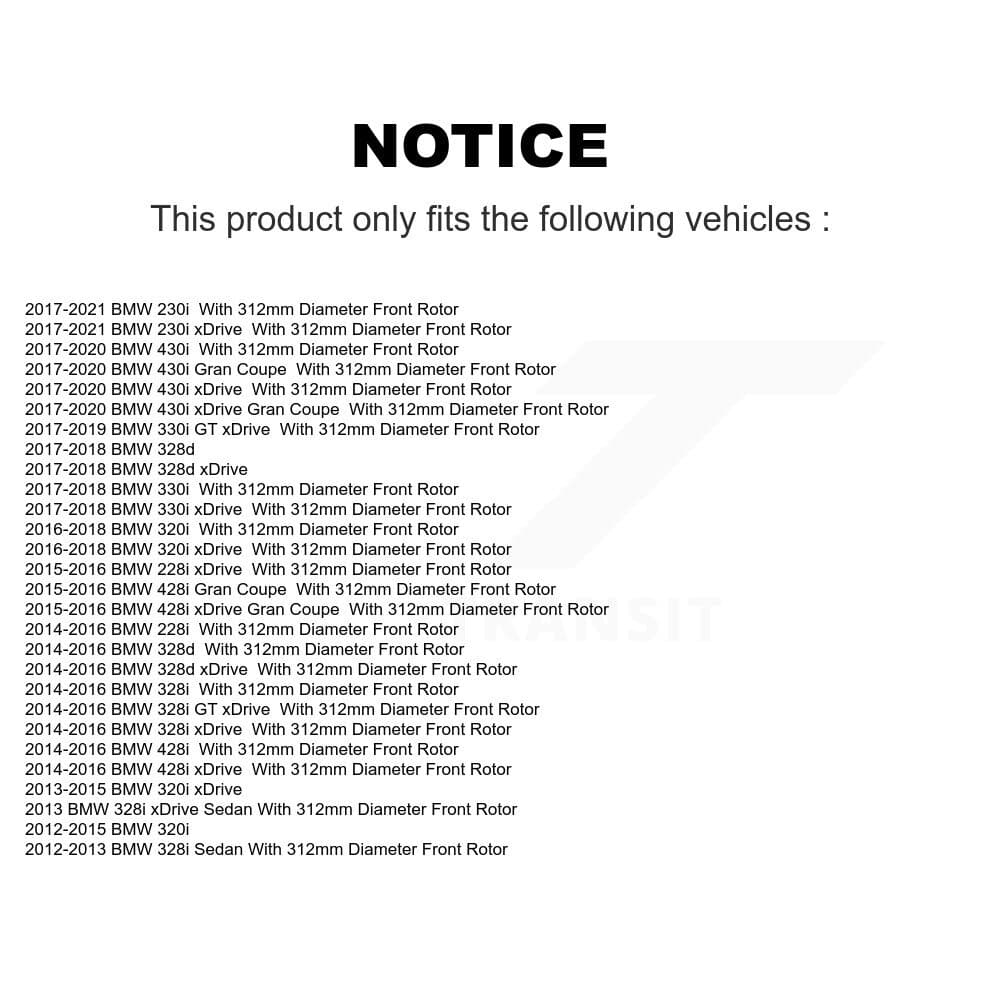 Transit Auto - KGA-100219 - Front Disc Brake Kits image 19