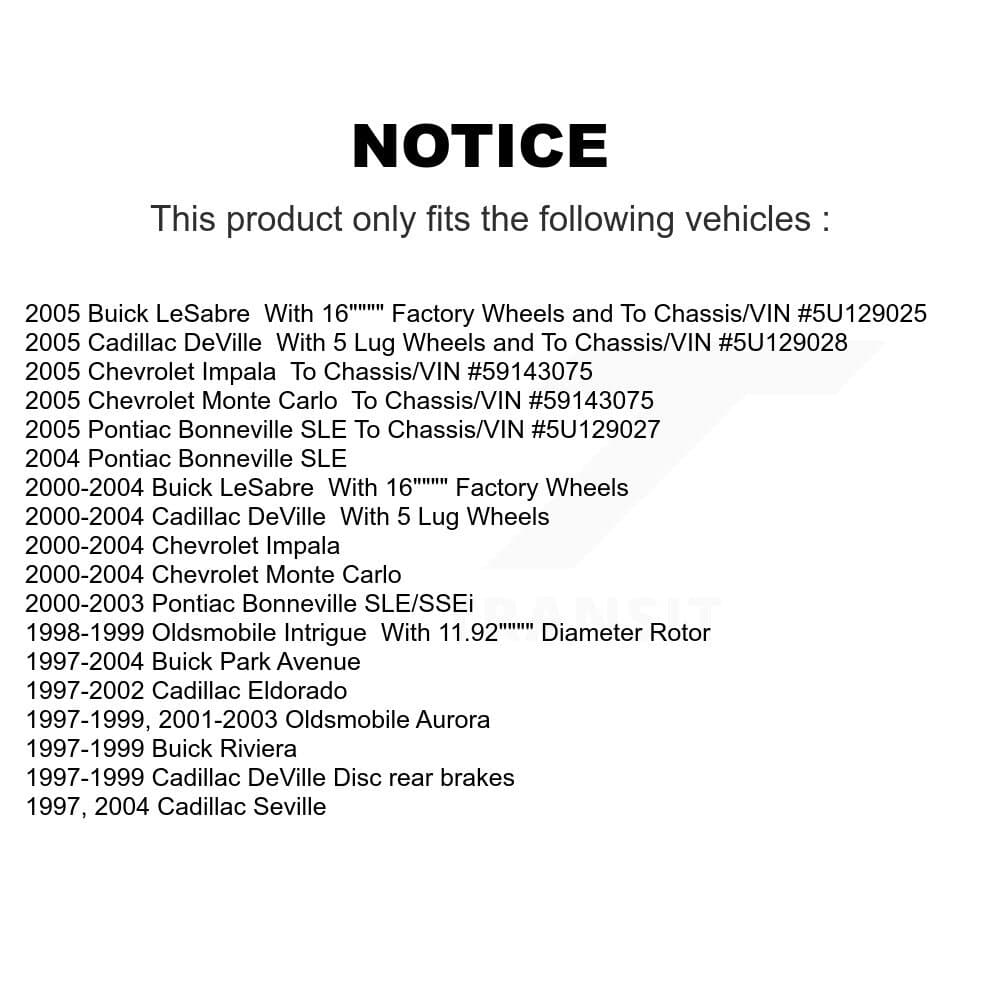 Transit Auto - KGA-100434 - Front Disc Brake Kits image 19