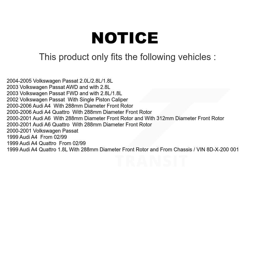Transit Auto - KGA-100499 - Front Disc Brake Kits image 19