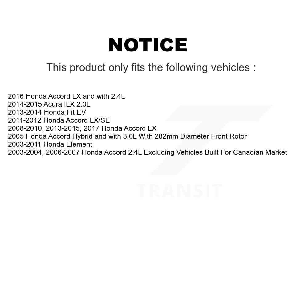 Transit Auto - KGA-100779 - Front Disc Brake Kits image 19