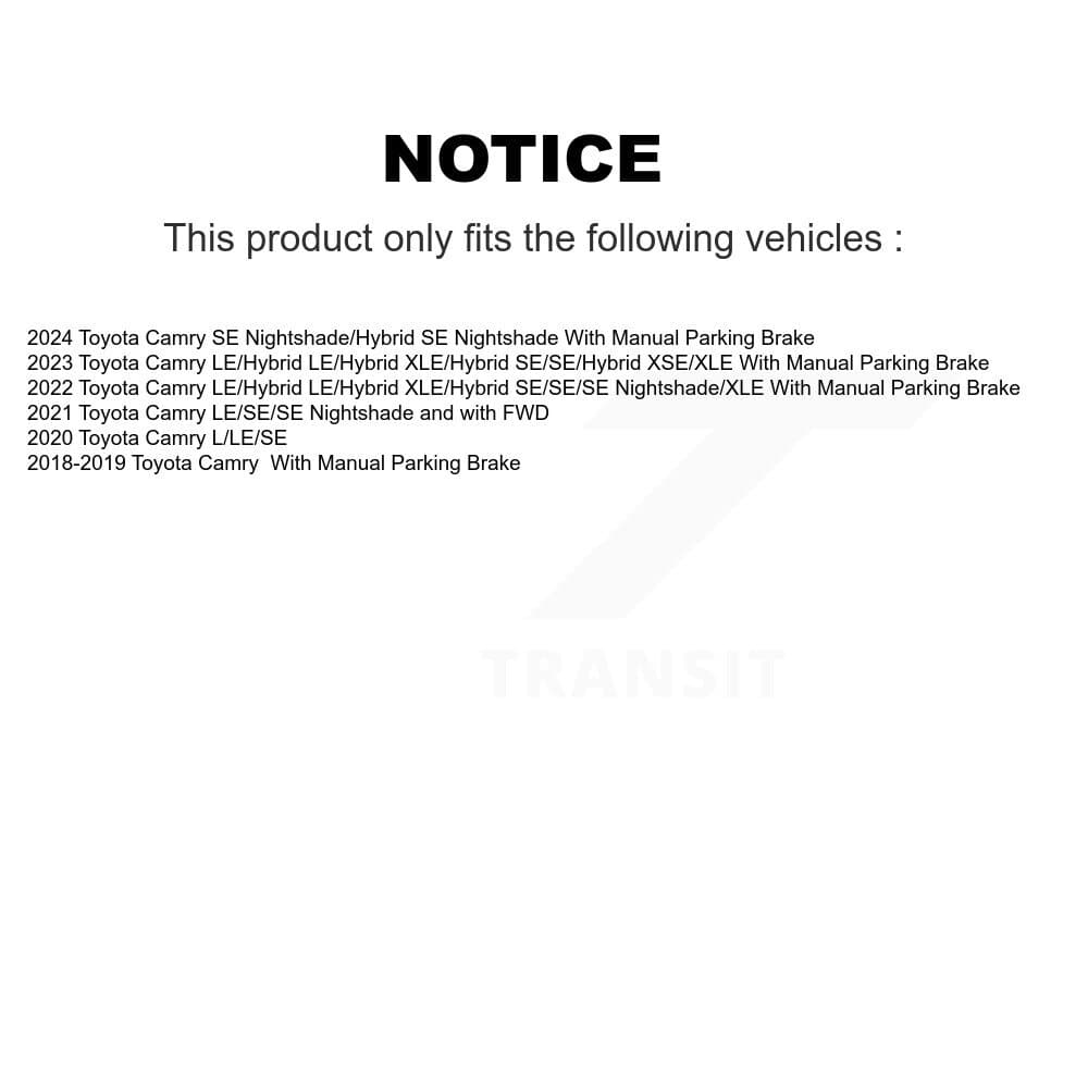 Transit Auto - KGA-101214 - Front and Rear Disc Brake Kits image 19