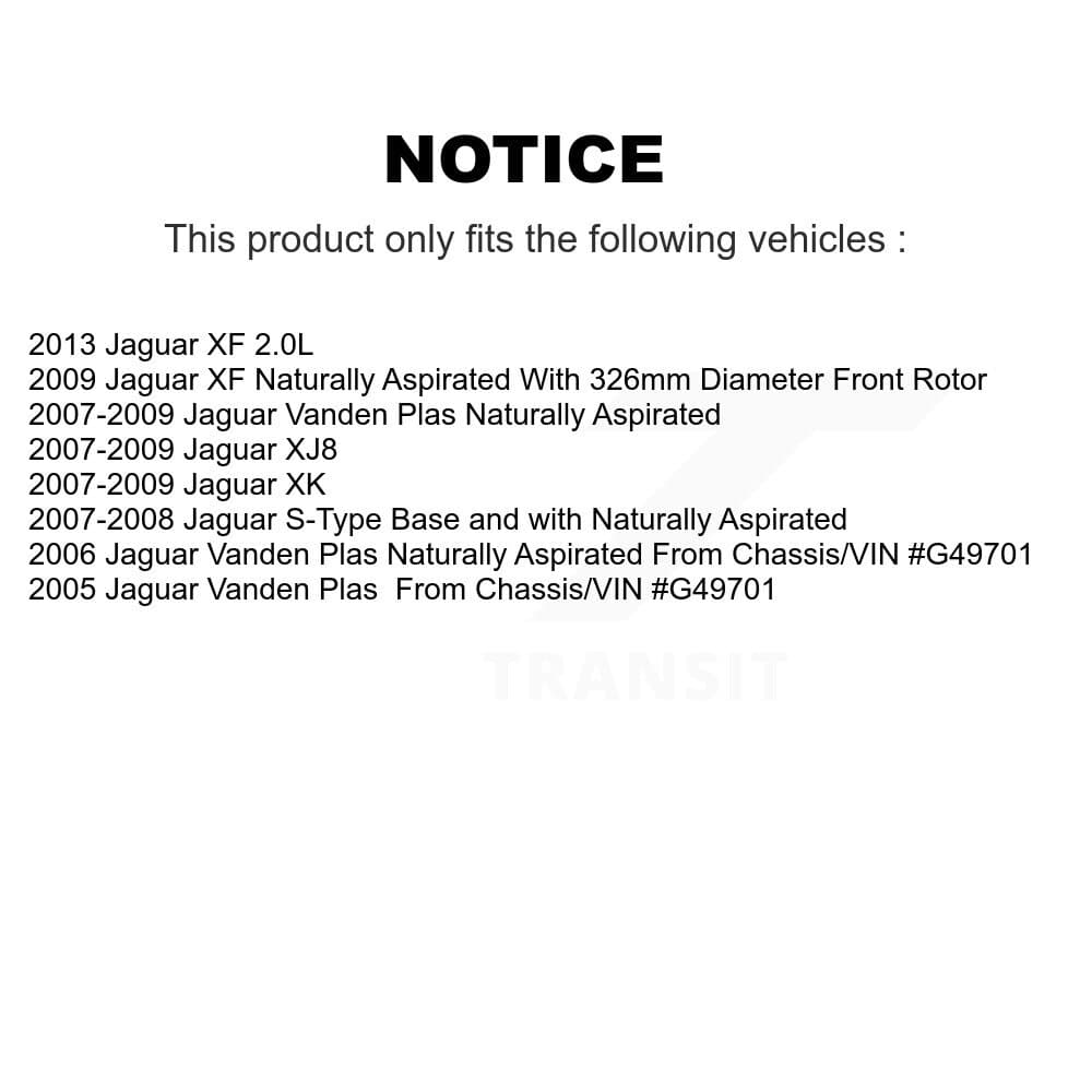 Transit Auto - KGA-102510 - Front and Rear Disc Brake Kits image 19