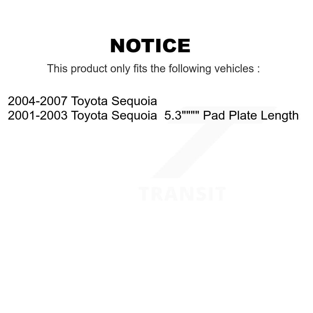 Transit Auto - KGA-102720 - Front and Rear Disc Brake Kits image 19
