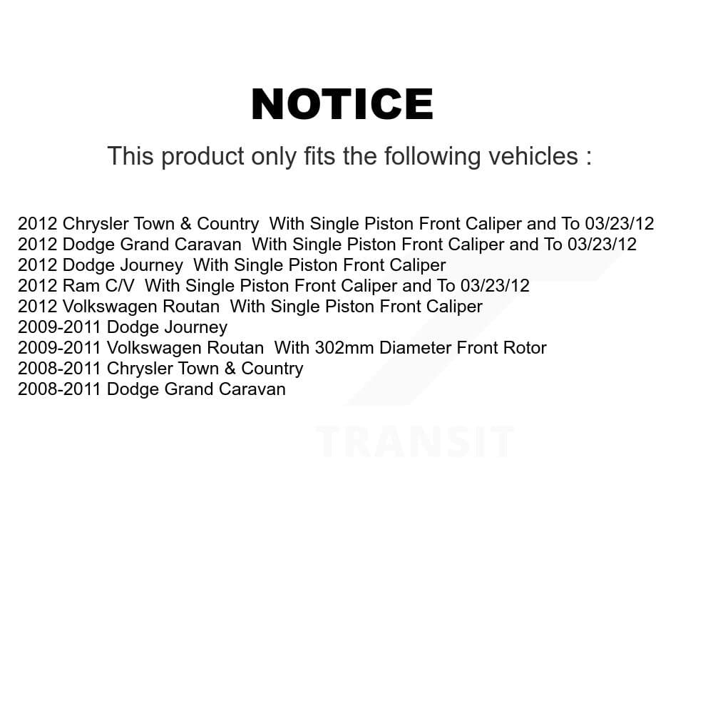 Transit Auto - KGA-102926 - Front and Rear Disc Brake Kits image 19
