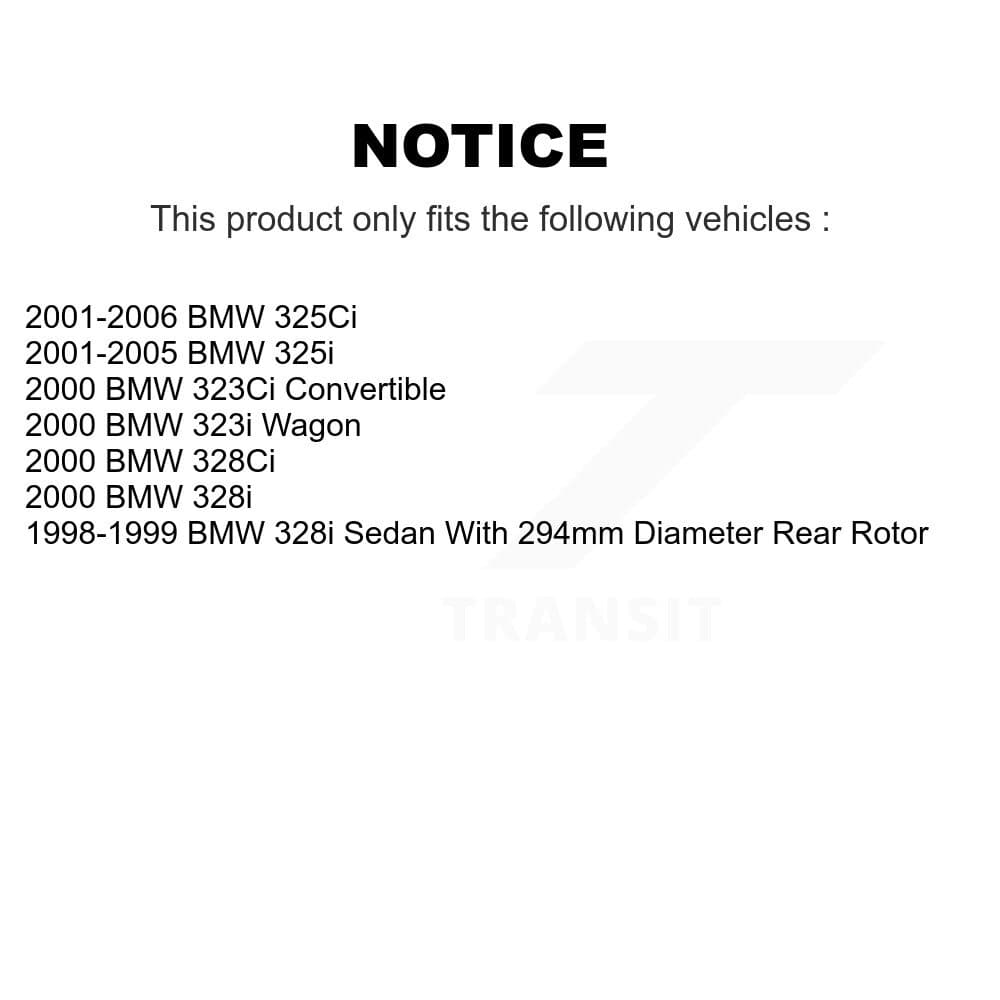 Transit Auto - KGA-103156 - Front and Rear Disc Brake Kits image 19