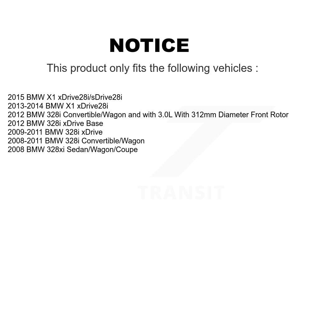 Transit Auto - KGA-103206 - Front and Rear Disc Brake Kits image 19