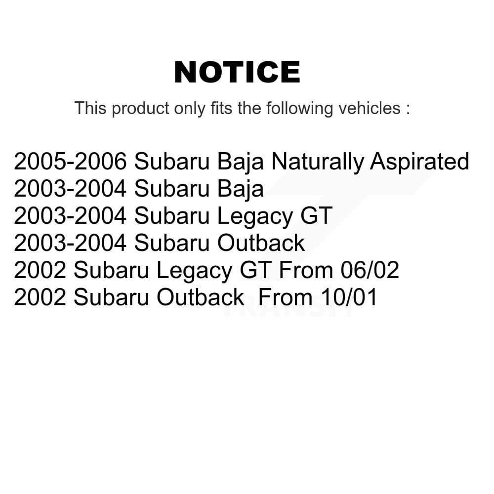 Transit Auto - KGA-103295 - Front and Rear Disc Brake Kits image 19