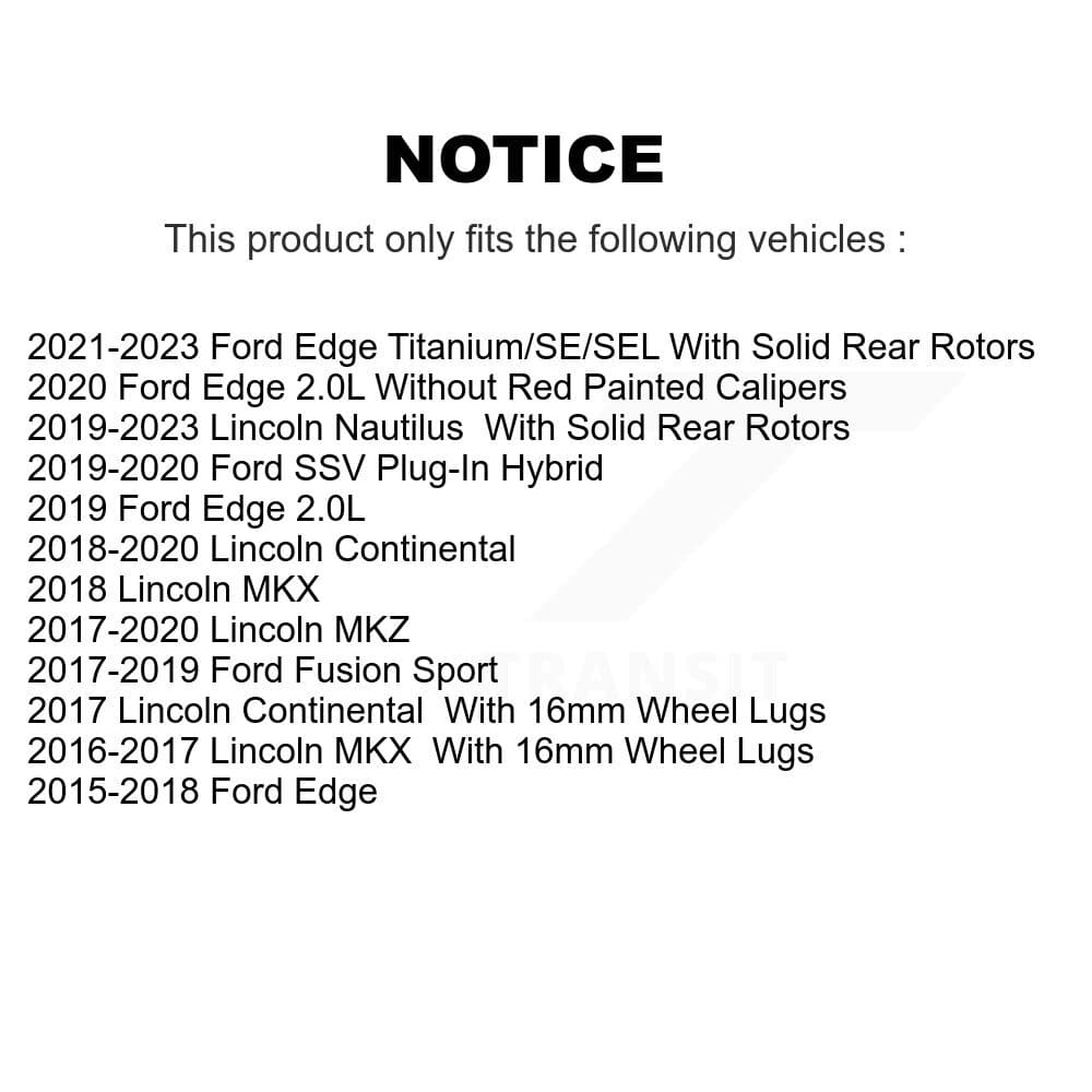 Transit Auto - KGA-103403 - Rear Disc Brake Kits image 19