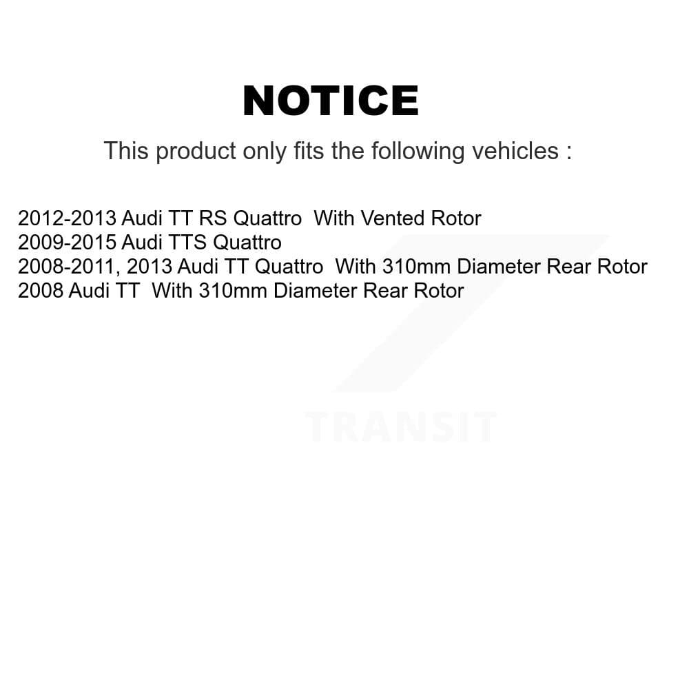 Transit Auto - KGA-103465 - Rear Disc Brake Kits image 19