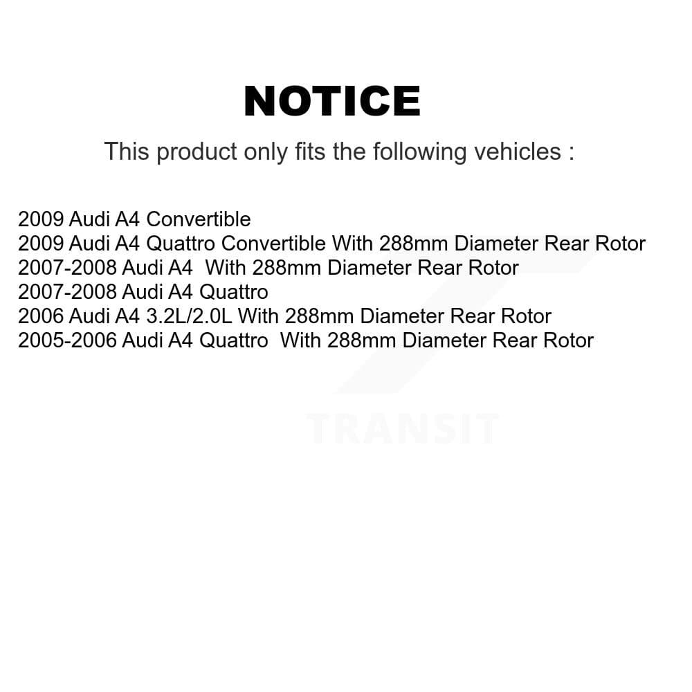 Transit Auto - KGA-103482 - Rear Disc Brake Kits image 19