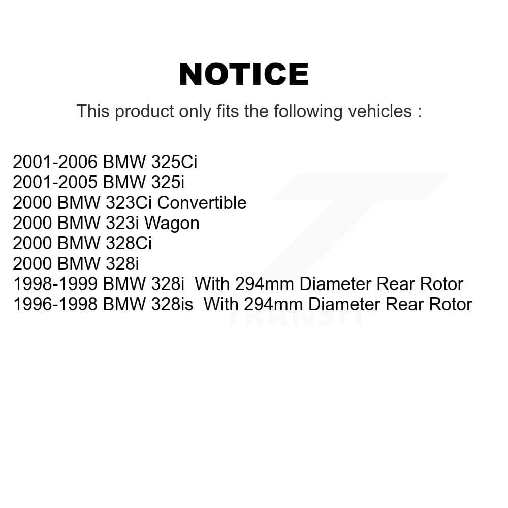 Transit Auto - KGA-104097 - Rear Disc Brake Kits image 19